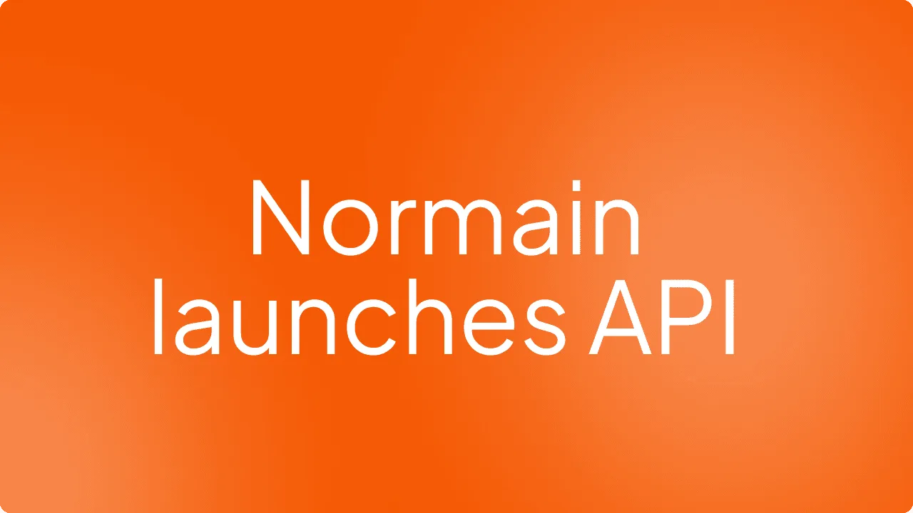 Normain Launches the API: Bring Extractional AI Into Your Own Systems