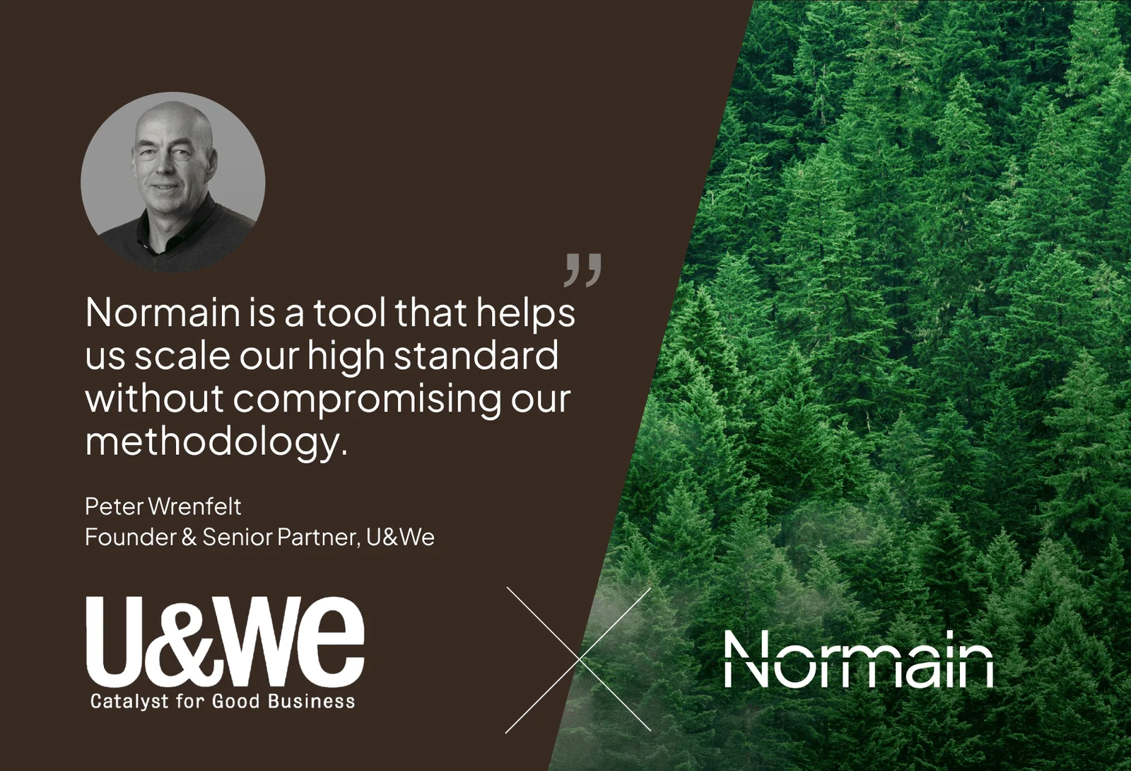 U&We partners with Normain to scale expert-led sustainability work